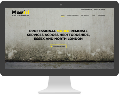 Screenshot of Mould Solution Services
